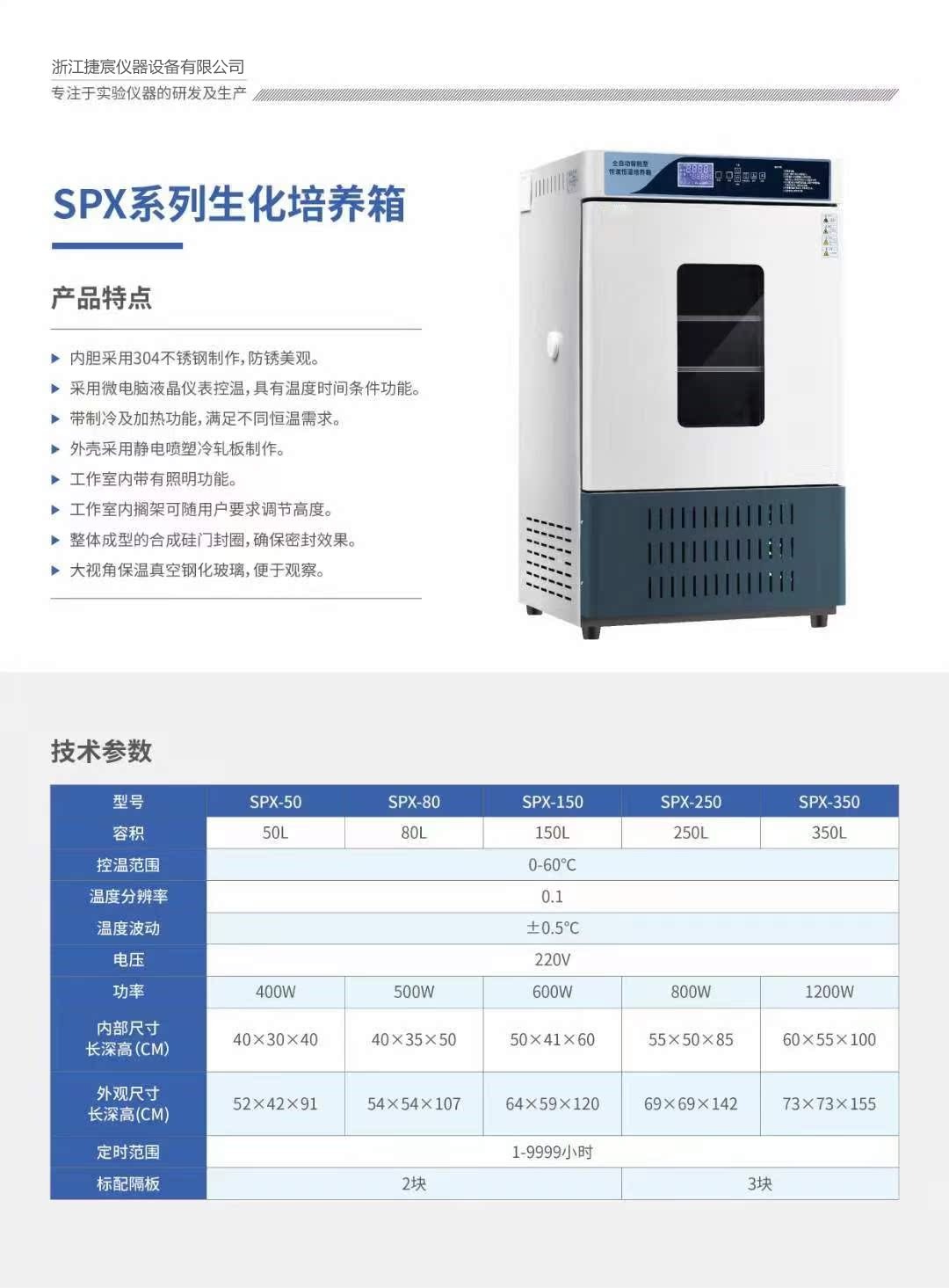 SPX系列生化培养箱(图1)